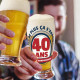 VERRE A BIERE 40 ANS