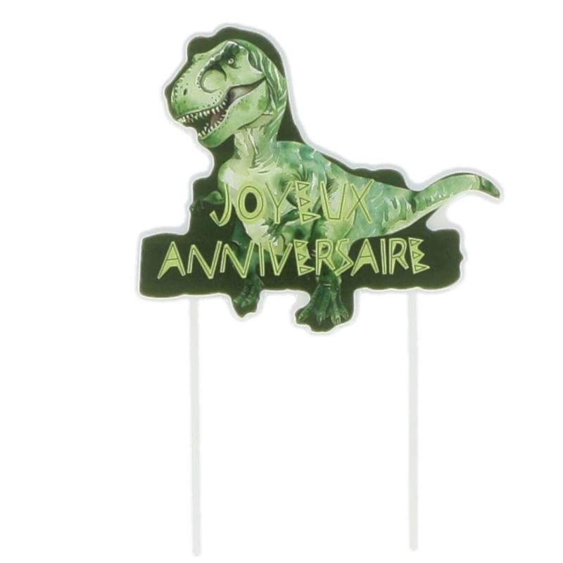 BOUGIE JOYEUX ANNIVERSAIRE DINOSAURE
