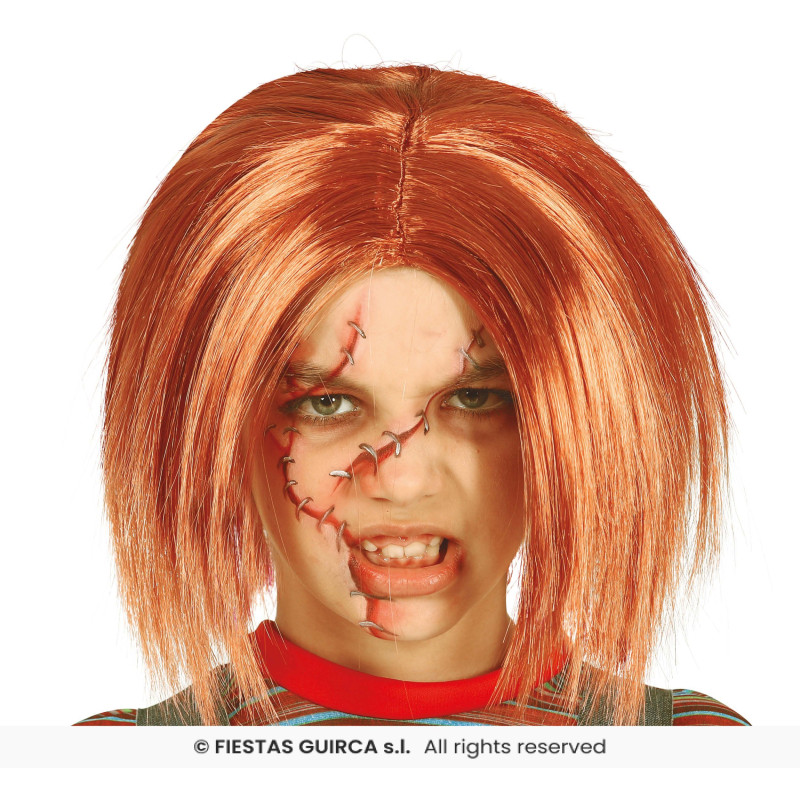 PERRUQUE POUPEE ASSASSINE ENFANT