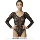 BODY DENTELLE SEXY, NOIR