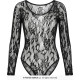 BODY DENTELLE SEXY, NOIR