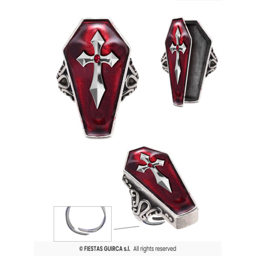 BAGUE CERCUEIL
