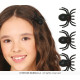 SET 3 ARAIGNÉES PINCES CHEVEUX