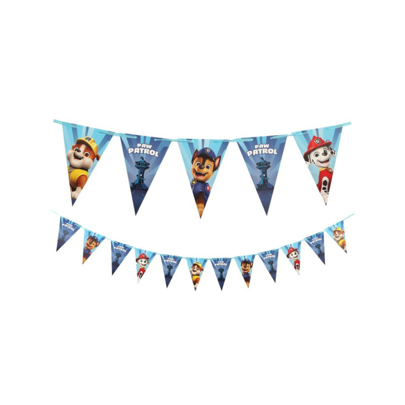 GUIRLANDE FANIONS BLEUS PAT’PATROUILLE