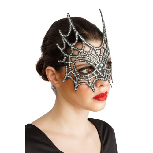DEMI MASQUE TOILE ARAIGNEE