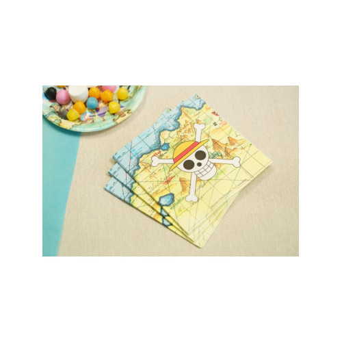 20 SERVIETTES PAPIER ONE PIECE