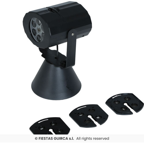 PROJECTEUR LED 20 CM AVEC BASE