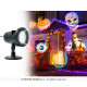 PROJECTEUR LED, SILOUHETTES HALLOWEEN