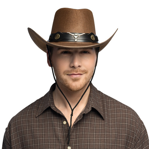 CHAPEAU COWBOY WYATT BRUN
