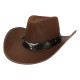 CHAPEAU COWBOY WYATT BRUN