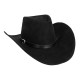 CHAPEAU COWBOY BRONCO NOIR