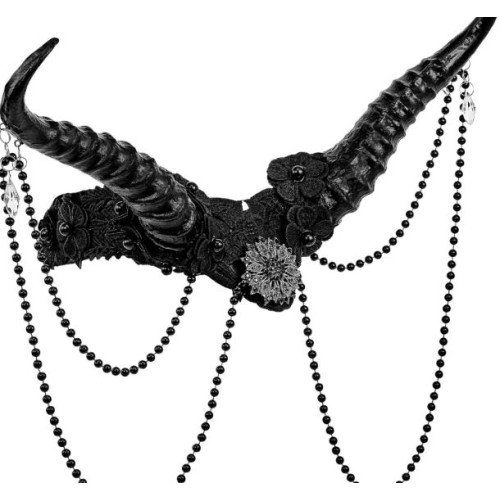 SERRE-TÊTE CORNES NOIRES