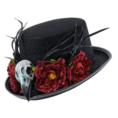 CHAPEAU VOODOO CRÂNE VAUTOUR