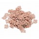 CONFETTIS METAL "18" ROSE GOLD