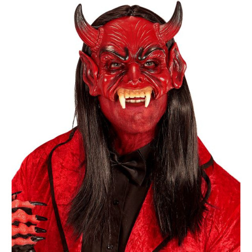 MASQUE DE DEMON SANS MENTON