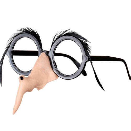 LUNETTE NEZ SORCIERE SOURCILS