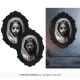 TABLEAU FILLE TERRIFIANTE