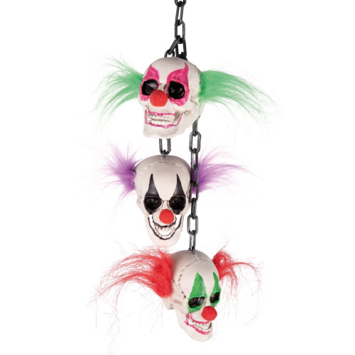 CHAÎNE AVEC TÊTES DE CLOWN