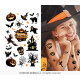 TATOUAGE HALLOWEEN NOIR