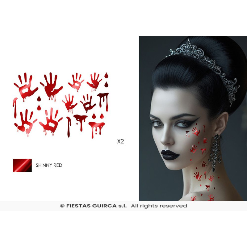 TATOUAGES MAINS SANGLANTES