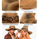 CHAPEAU EPOUVENTAIL/MAGICIEN/SORCIERE