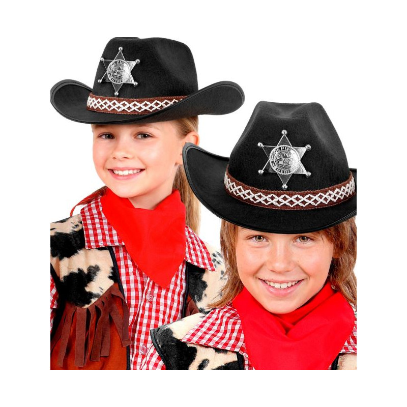 CHAPEAU COWBOY ETOILES SHERIFF