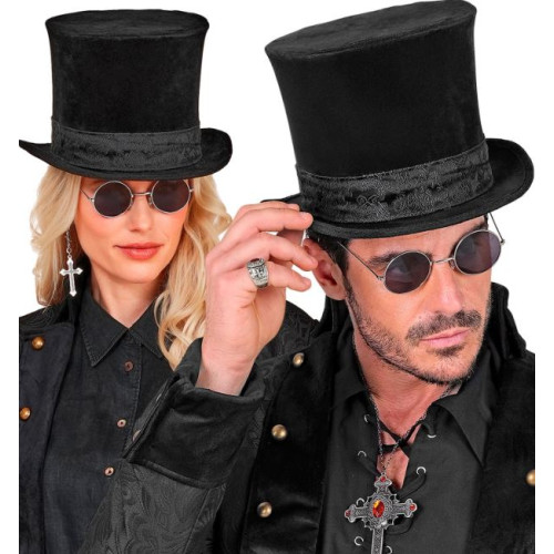 CHAPEAU HAUT FORME VELOURS