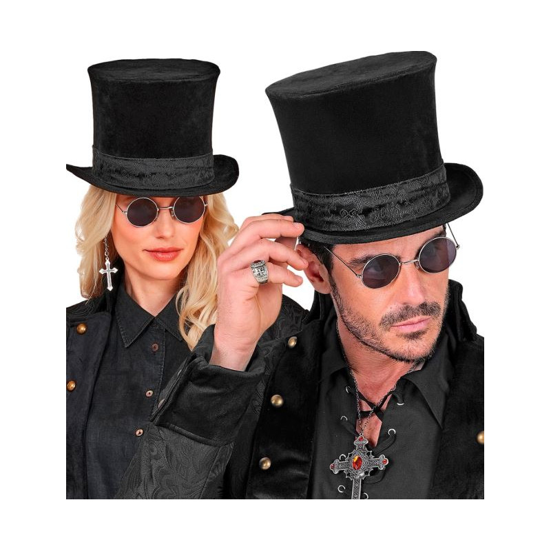 CHAPEAU HAUT FORME VELOURS