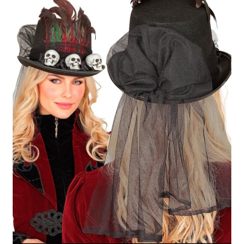 CHAPEAU VOODOO CRÂNE