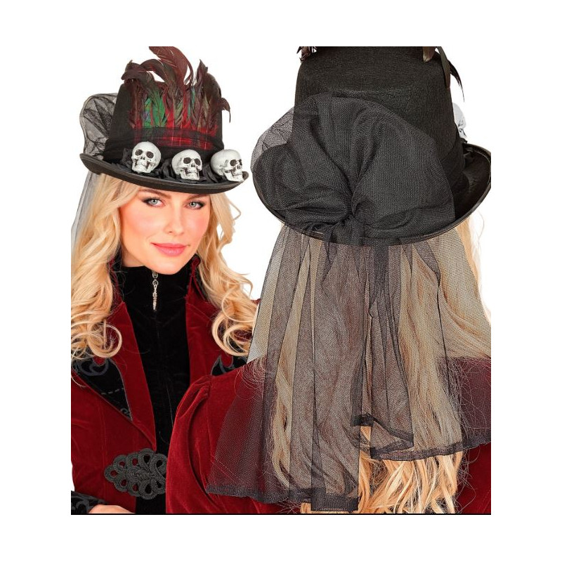 CHAPEAU VOODOO CRÂNE