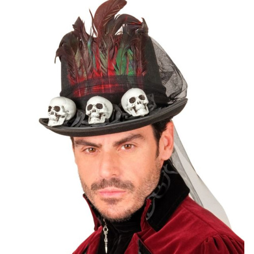 CHAPEAU VOODOO CRÂNE