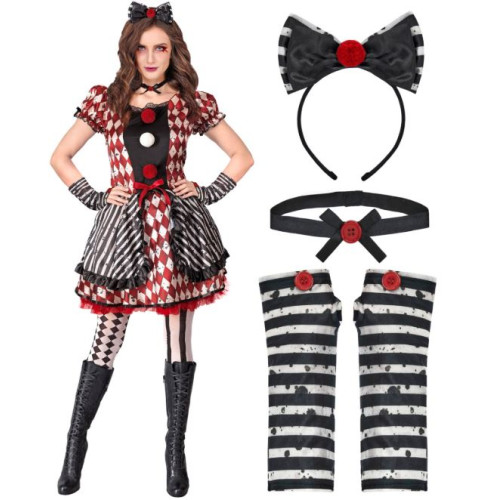 COSTUME POUPEE ARLEQUIN M