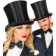 CHAPEAU HAUT DE FORME COURONNE