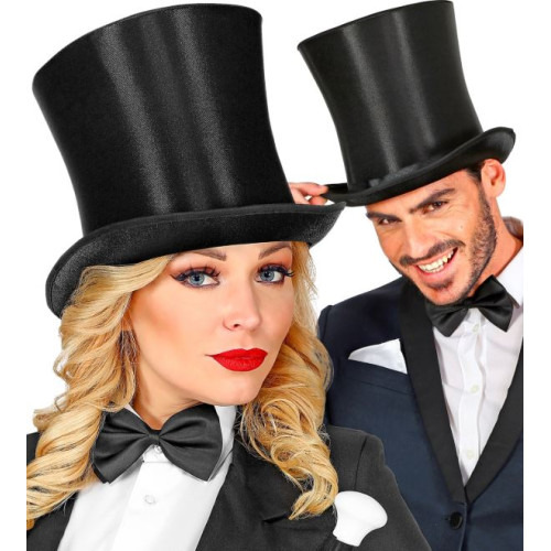 CHAPEAU HAUT DE FORME COURONNE