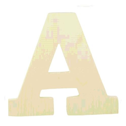 LETTRE EN BOIS "A" A DECORER