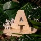 LETTRE EN BOIS "A" A DECORER