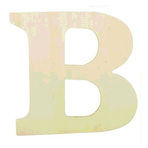 LETTRE EN BOIS "B" A DECORER