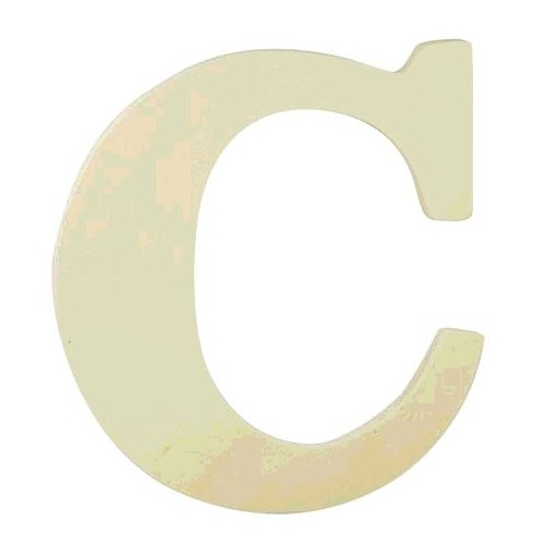 LETTRE EN BOIS "C" A DECORER