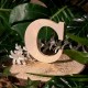 LETTRE EN BOIS "C" A DECORER