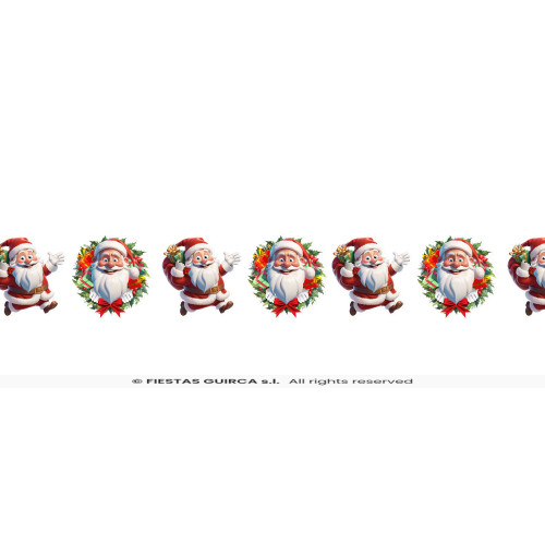 GUIRLANDE PERE NOEL 3 METRES