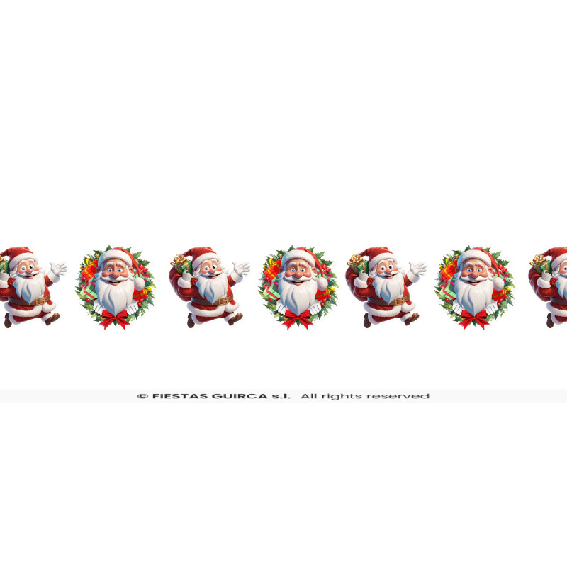 GUIRLANDE PERE NOEL 3 METRES