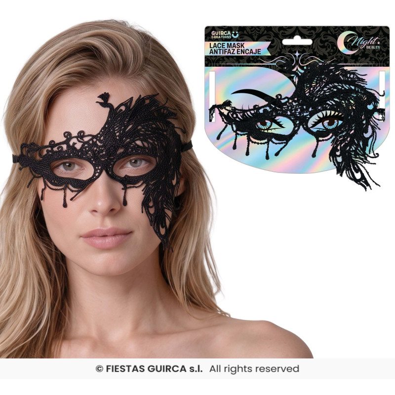 MASQUE VENITIEN BRODE PLUMES