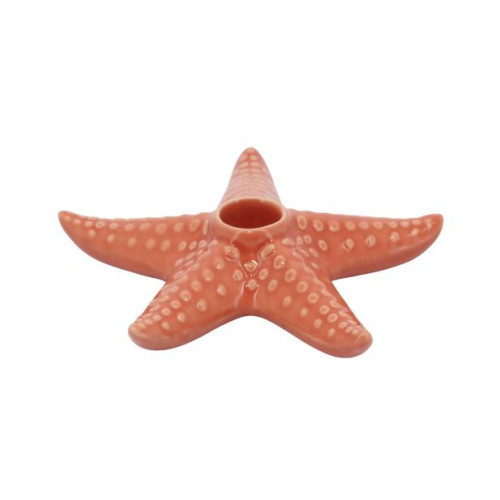 BOUGEOIR ÉTOILE DE MER CÉRAMIQUE