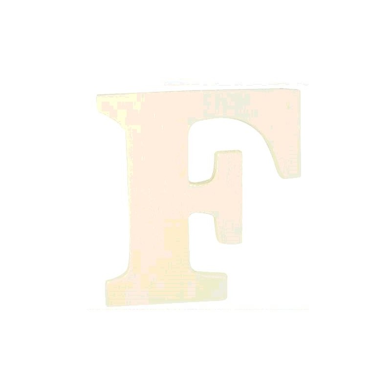 LETTRE EN BOIS "F" A DECORER