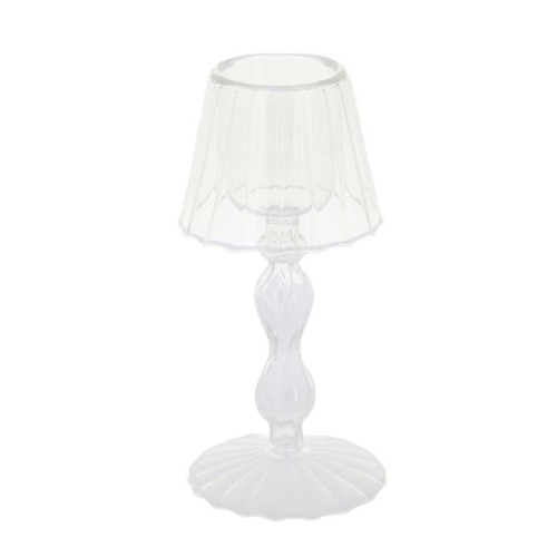 PHOTOPHORE LAMPE VERRE TRANSPANTE