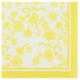 16 SERVIETTES LEMON CURD PAPIER