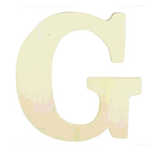 LETTRE EN BOIS "G" A DECORER