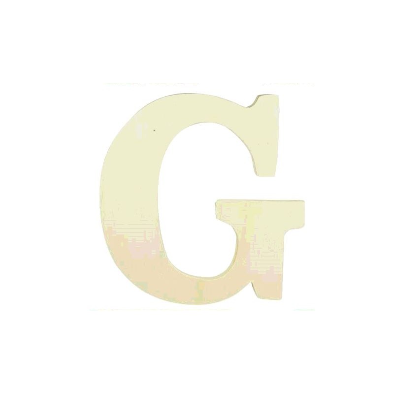 LETTRE EN BOIS "G" A DECORER