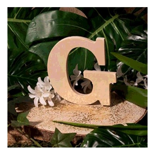 LETTRE EN BOIS &quot;G&quot; A DECORER