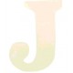 LETTRE EN BOIS "J" A DECORER